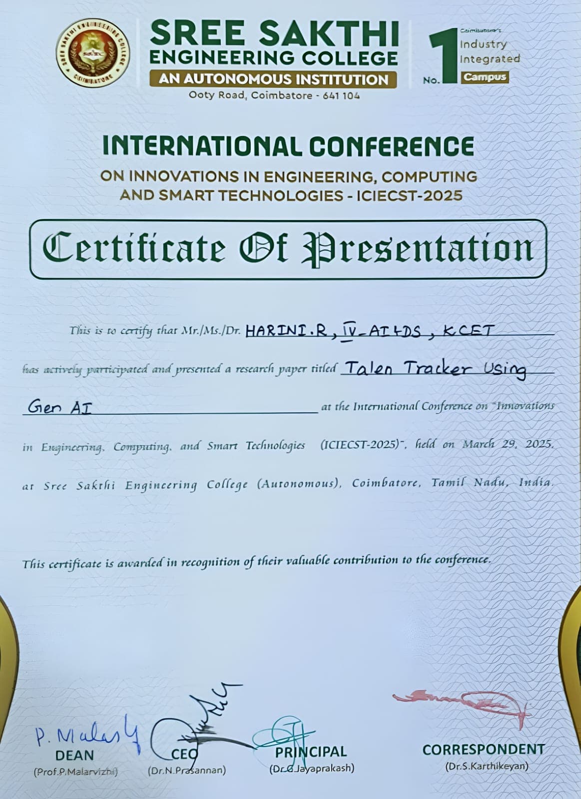 International Conference ICIECST - 2025